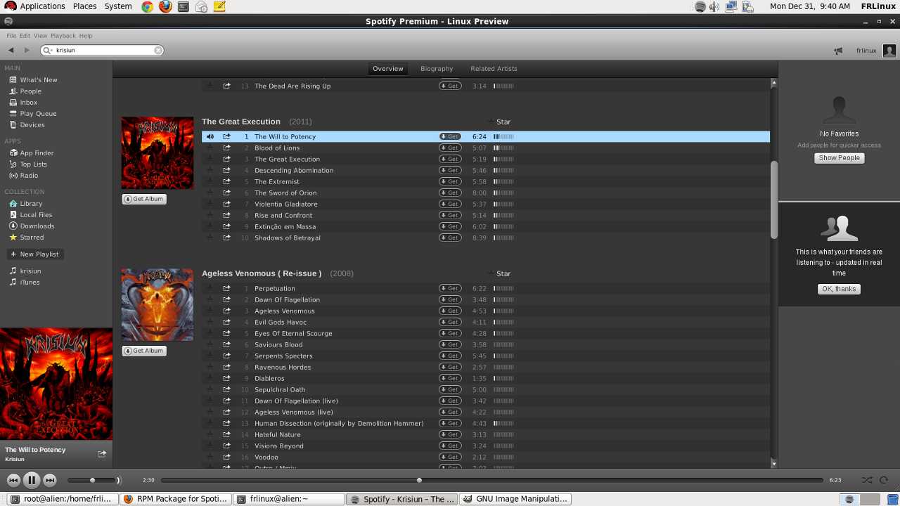 download spotify on linux